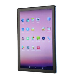 10 Inch Tablet, IPS HD Large Screen HD Blue Tablet 8 Core CPU 4G Network 5GWIFI for Android 11 for Entertainment (US Plug)