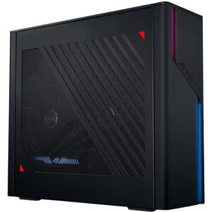 ASUS ROG Gaming Desktop PC, Small Form Factor (Intel i7-13700F 16-Core, GeForce RTX 4070 12GB, 32GB DDR5 RAM, 2x2TB PCIe SSD NVMe SSD (4TB), WiFi 6E, Bluetooth 5.3, Win 11 Home) w/Dockztorm Hub