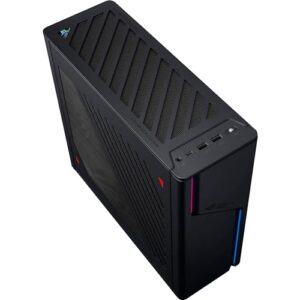 ASUS ROG Gaming Desktop PC, Small Form Factor (Intel i7-13700F 16-Core, GeForce RTX 4070 12GB, 32GB DDR5 RAM, 2x2TB PCIe SSD NVMe SSD (4TB), WiFi 6E, Bluetooth 5.3, Win 11 Home) w/Dockztorm Hub