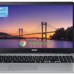 acer Chromebook Light Laptop 2023, 14" FHD Touchscreen IPS, Dual-Core Intel Celeron N4020, 4GB RAM, 128GB Storage (64GB eMMC + 64GB SD), Webcam, WiFi 5, 12+ Hr Battery, Chrome OS, w/MarxsolAccessory