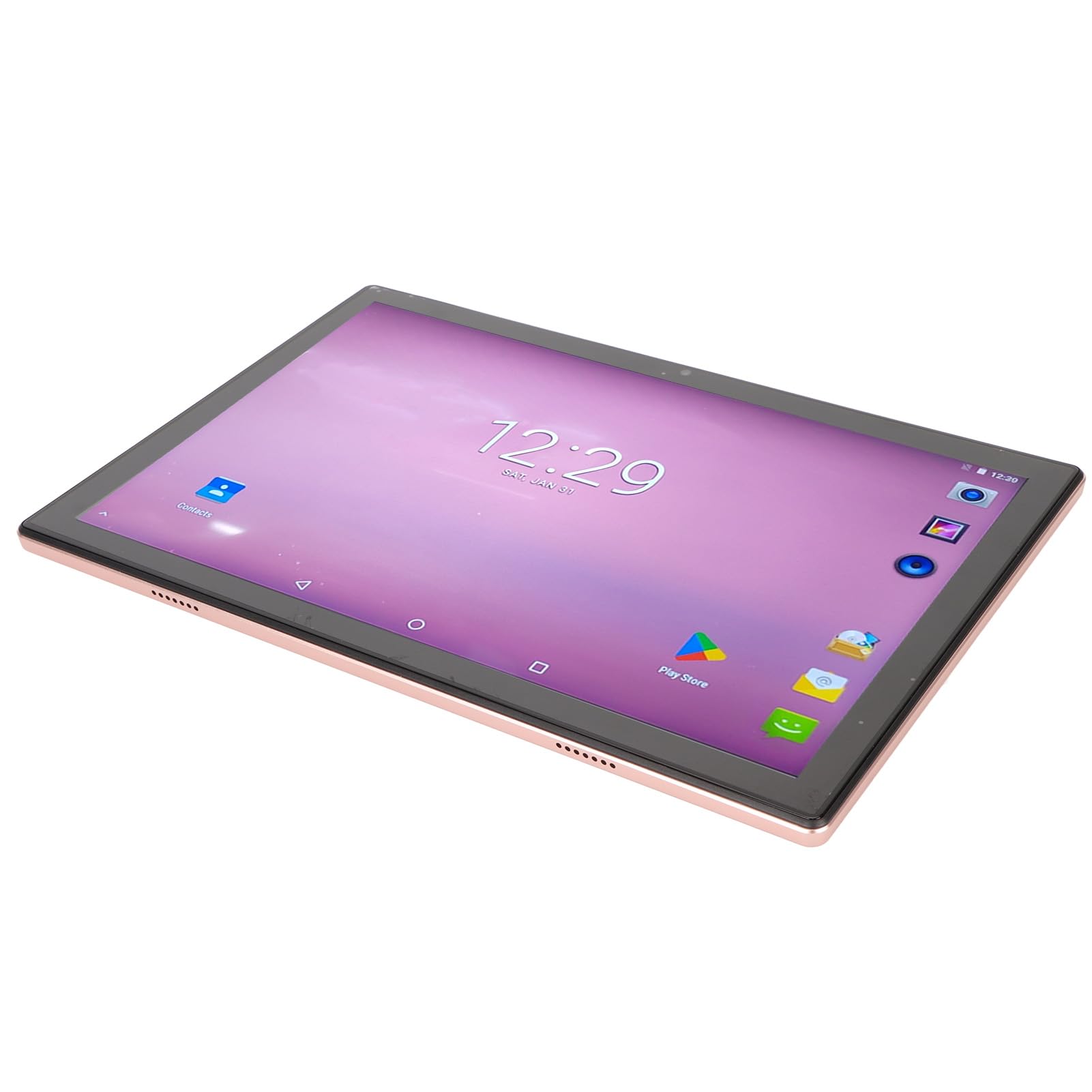 Luqeeg 5.0 Tablet, 8MP 16MP 7000mAh 12 4G Network 8 Core CPU 10.1 Inch Tablet for Students (US Plug)