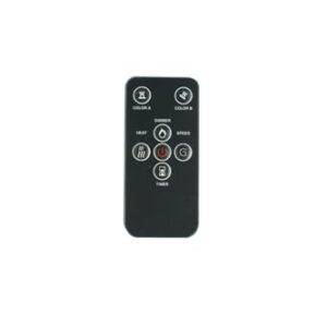 Hotsmtbang Replacement Remote Control for Antarctic Star FH-3001LA RFH-3601LA RFH-4001LA RFH-4201LA LED 3D Electric Infrared Fireplace Space Heater