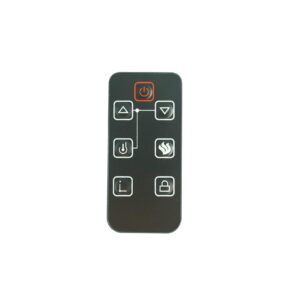 Hotsmtbang Replacement Remote Control for Eblth 88004 LED 3D Flame Electric Infrared Fireplace Space Heater