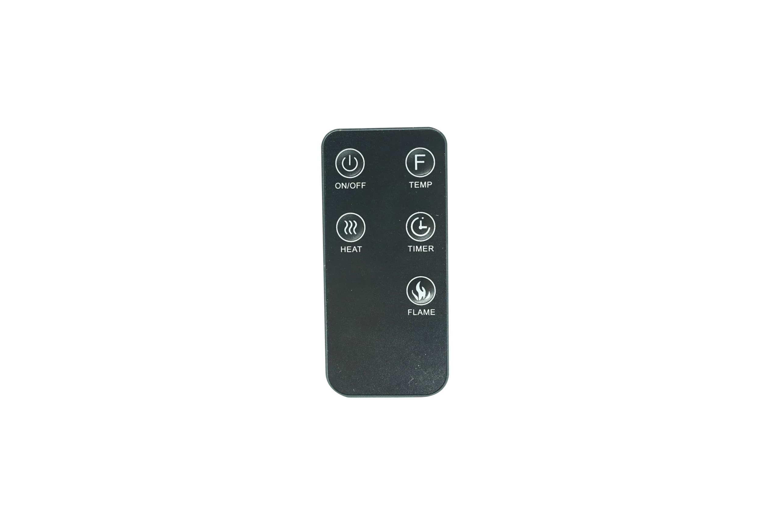 Hotsmtbang Replacement Remote Control for Greystone Electric RV Fireplace 324-000080 324-000142 F2622BCFW LED 3D Electric Infrared Fireplace Space Stove Heater