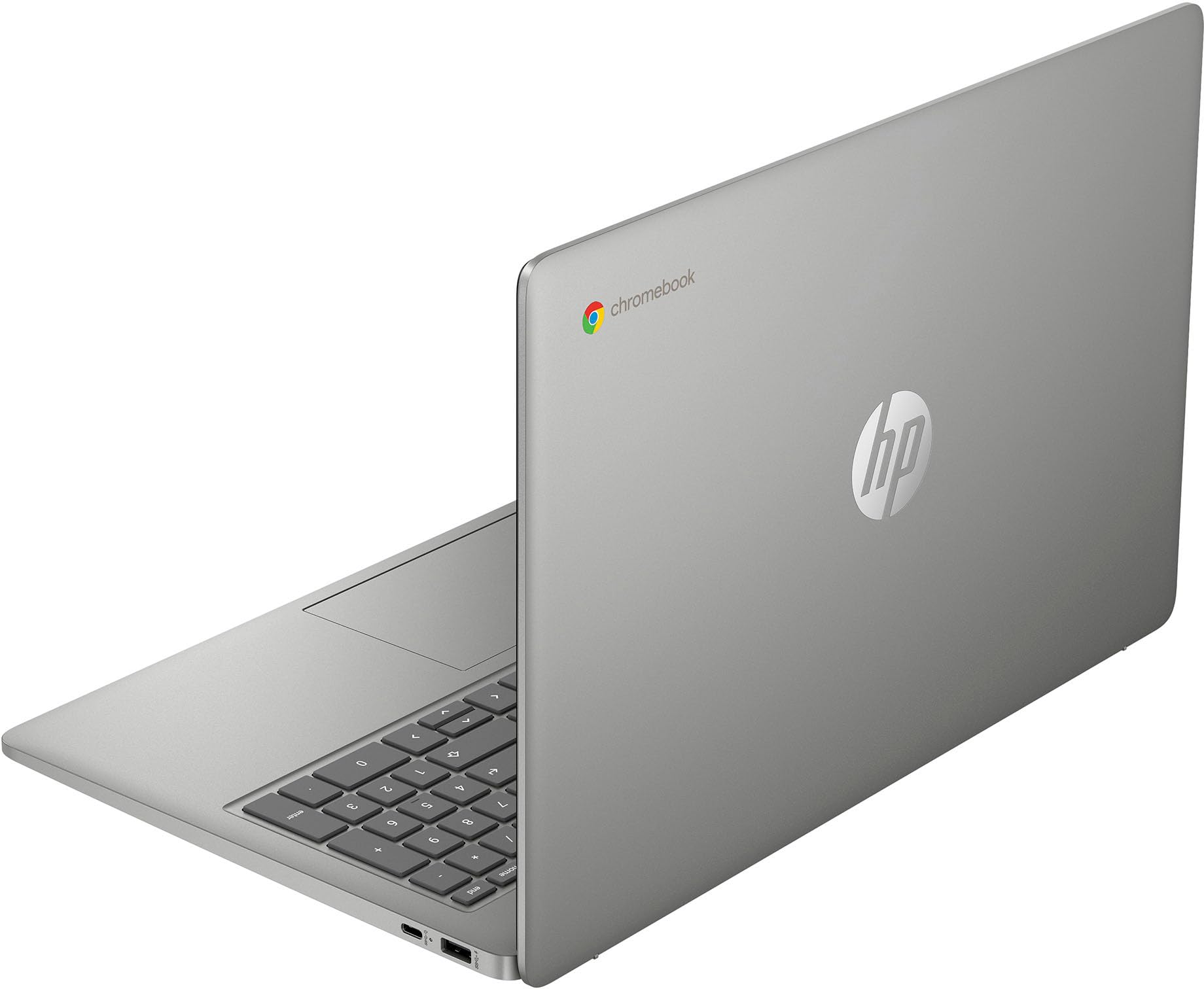 HP Chromebook Laptop Student Business 2023 Flagship,15.6'' FHD Display, 8-Core Intel i3-N305, 8GB RAM, 192GB Storage (128GB UFS+64GB SD), Wi-Fi 6, Fast Charge, Long Battery, Chrome OS+HubxcelAccessory