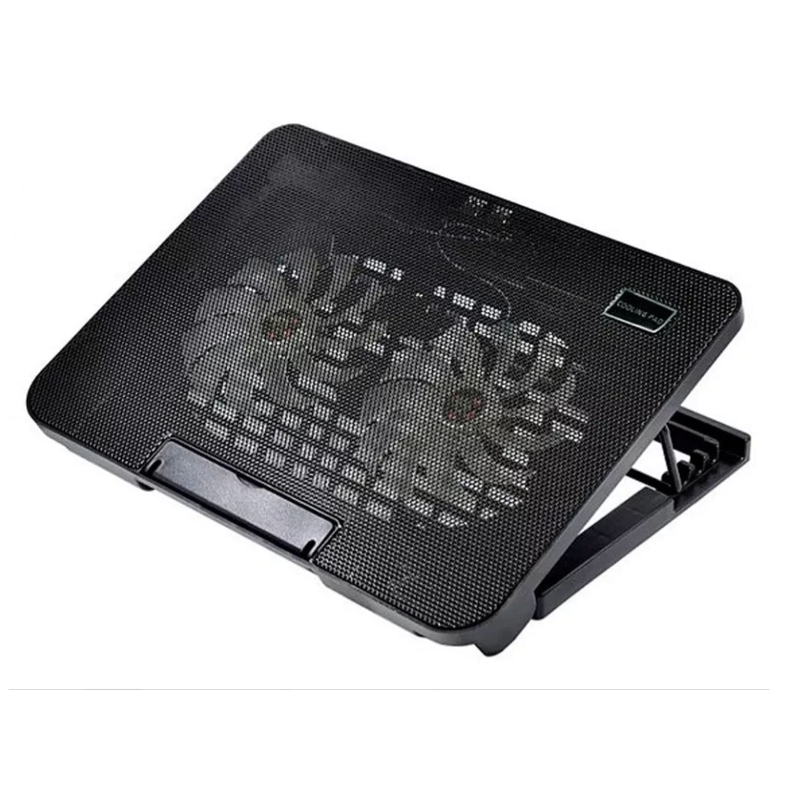 Laptop Cooler Cooling Pad, Dual Fan USB Powered Gaming Cooling Pad Stand High Speed Laptop Cooling Pad for 14in 15in 17in Devices