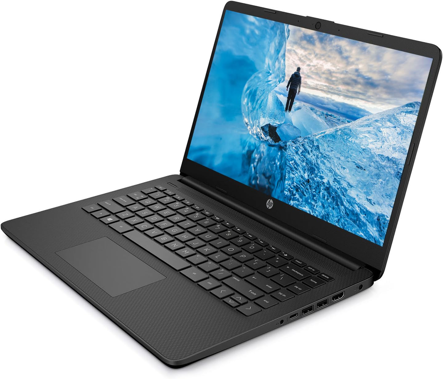 HP 2023 Newest 14" HD Touchscreen Micro-Edge Laptop Computer, AMD Ryzen 3 5300U 4-Core Processor, 16GB RAM, 1TB PCIe SSD, AMD Radeon Graphics, WiFi, Bluetooth, Webcam, Up to 10 Hours, Windows 11 S