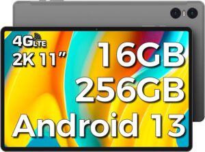 axcid teclat t50 pro tablet max 16gb+256gb 11" 2k android 13 2000x1200 mtk g99 octa core 4g network type-c 18w fast charging