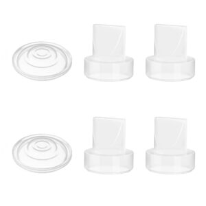 gotocut s9 s12 duckbill valves silicone diaphragm, breast pump replacements parts for tsrete/momcozy (6 pieces set)