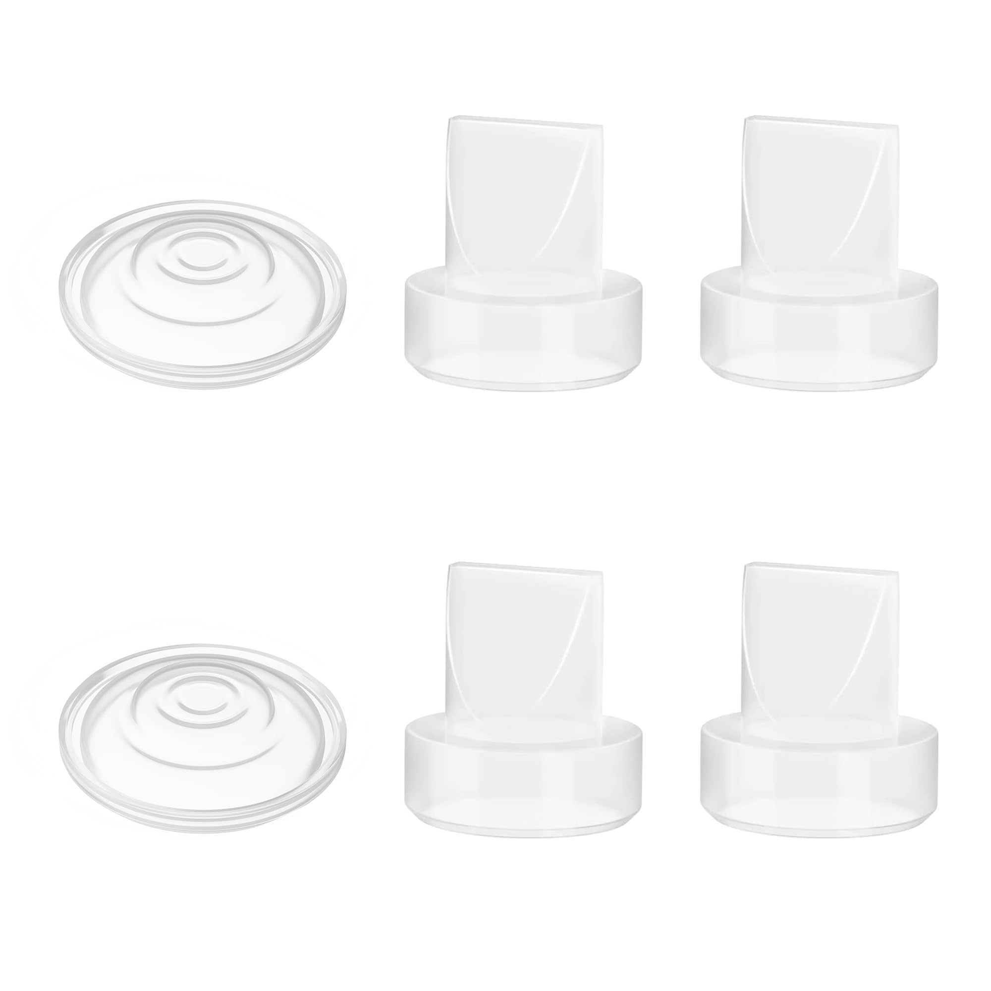 Gotocut S9 S12 Duckbill Valves Silicone Diaphragm, Breast Pump Replacements Parts for TSRETE/Momcozy (6 Pieces Set)