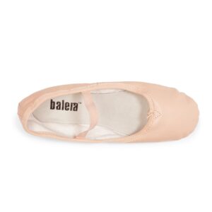 Balera Womens Ballet Shoe Leather Full Sole