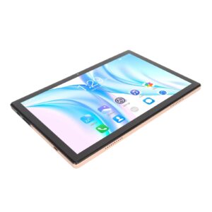 Luqeeg 10.1 Inch Tablet, 8GB RAM 256GB ROM 100-240V Support Fast Charging 8 Core CPU FHD Tablet 5G WiFi for Reading for Android 12 (US Plug)