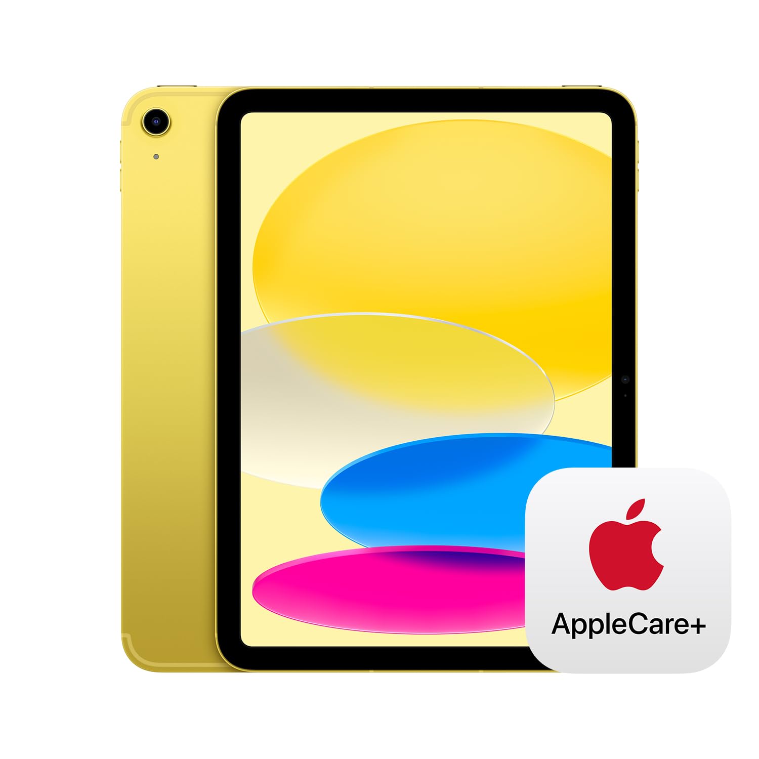 Apple iPad (10th Generation) Wi-Fi + Cellular 64GB - Yellow with AppleCare+ (2 Years)