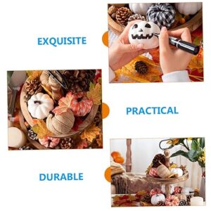 IMIKEYA 36 Pcs Thanksgiving Pumpkin Foam Pumpkins Fall Decorations Halloween Pumpkins Party Decor Halloween Layout Decor Simulation Pumpkin Ornament Fake Decoration Lattice Rope