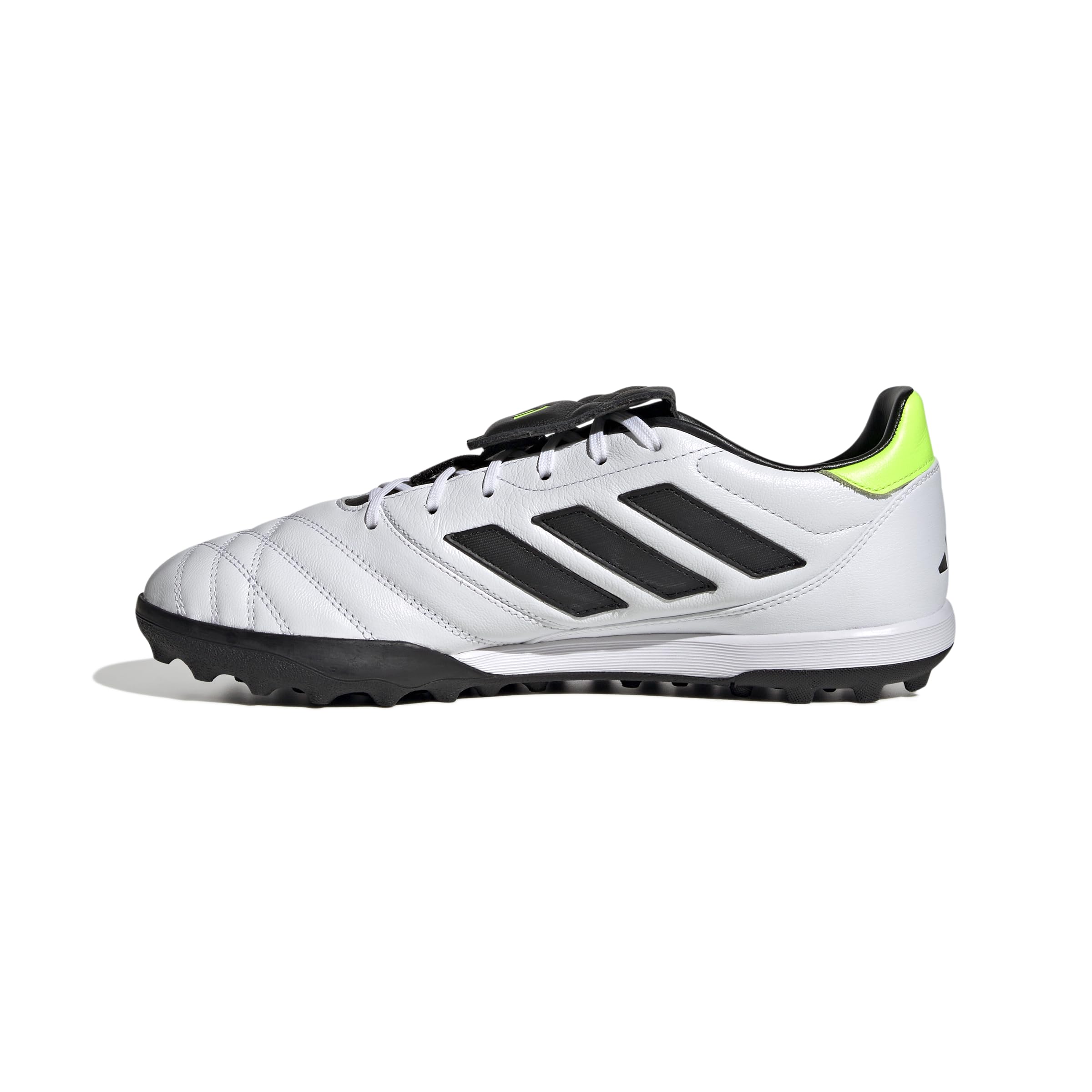 adidas Copa Gloro Turf Soccer Shoes - White Leather Comfort for Turf Soccer, Unisex (US Footwear Size System, Adult, Men, Numeric, Medium, 9.5)