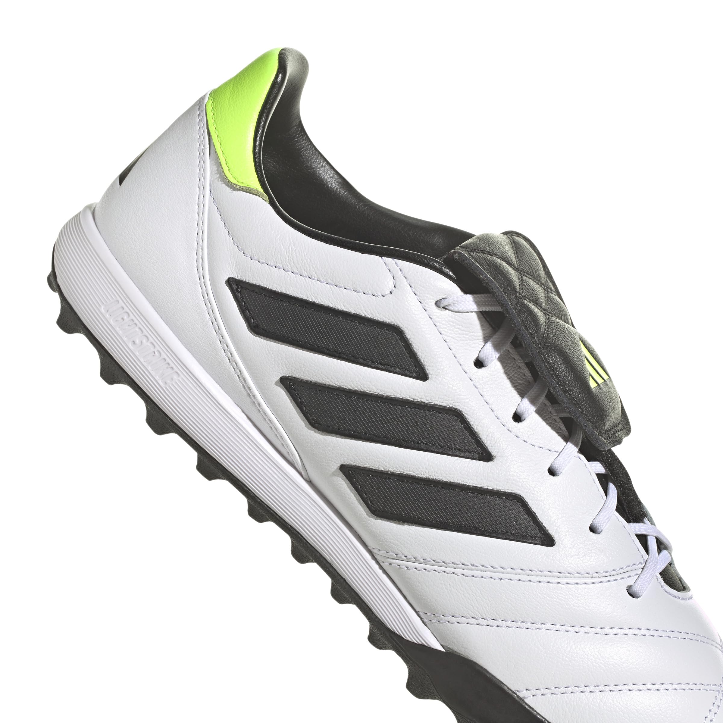 adidas Copa Gloro Turf Soccer Shoes - White Leather Comfort for Turf Soccer, Unisex (US Footwear Size System, Adult, Men, Numeric, Medium, 9.5)