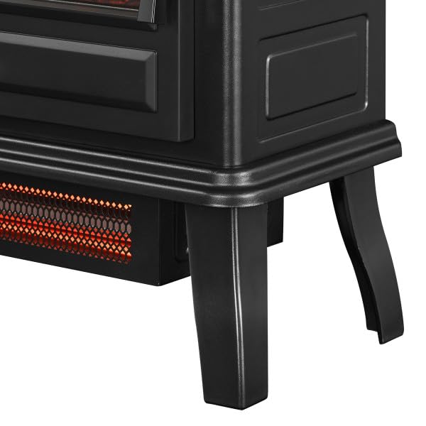 Duraflame duraflame Infrared Quartz Electric Fireplace Stove Heater, Black