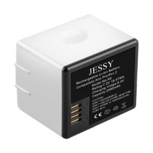jessy replacement batteries compatible with arlo pro/arlo pro 2, 1 pack upgrade 7.2v rechargeable lithium battery (not compatible with arlo ultra 2, arlo pro 3)