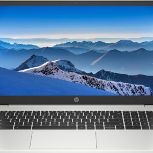 HP 2024 15" HD IPS Chromebook, Intel 4-Core Pentium Processor 3.30GHz Turbo Speed, 8GB Ram, 128GB Storage, Ultra-Fast WiFi, Full Size Keyboard, Chrome OS, Arctic Silver(Renewed)