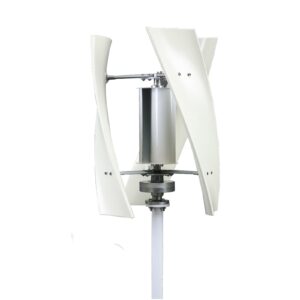 12000W Vertical Axis Wind Turbine Generator, 3 Phase Household 12V 24V 48V 3 Blades Windmill for Home Street Lamps,with A 30A Hybrid Charge Controller,48v