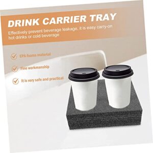 STOBAZA Beverage Takeout Carrier re-usable Cup Carrier Trays