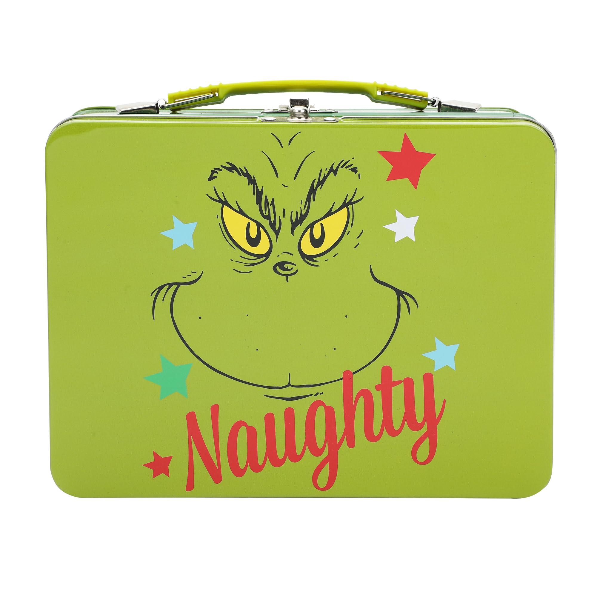 Bioworld The Grinch Naughty and Nice Large Tin Tote