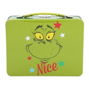 Bioworld The Grinch Naughty and Nice Large Tin Tote