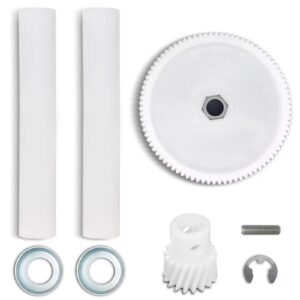 new upgrade 882699 trash compactor drive gear compatible with whirlpool, kenmore, kitchenaid, maytag, jenn-air, drive gear kit replaces 735285 749046 777103 ap3122987 ps398589 eap398589