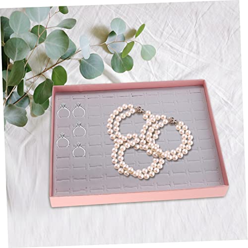 STOBAZA 8 Pcs Simple Jewelry Tray Display Tray Ring Organizer Box Jewelry Showcase Jewelry Presentation Hoop Earring Ring Display Case Jewelry Organizer Trays Ring Organizer for Jewelry