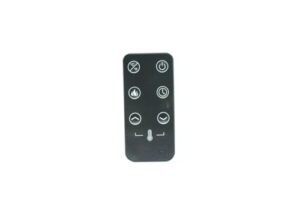 remote control for phi villa ah-fp-30f ah-fp-36f ah-fp-40f ah-fp-48f pv30fe led 3d electric infrared fireplace space heater