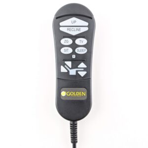 golden technologies and ultra comfort - seat lift recliner chair - remote hand control - 11 button - 5 pin connector - zkad5