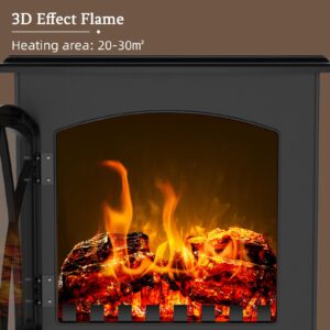 23" Electric Fireplace Heater Fireplace Stove