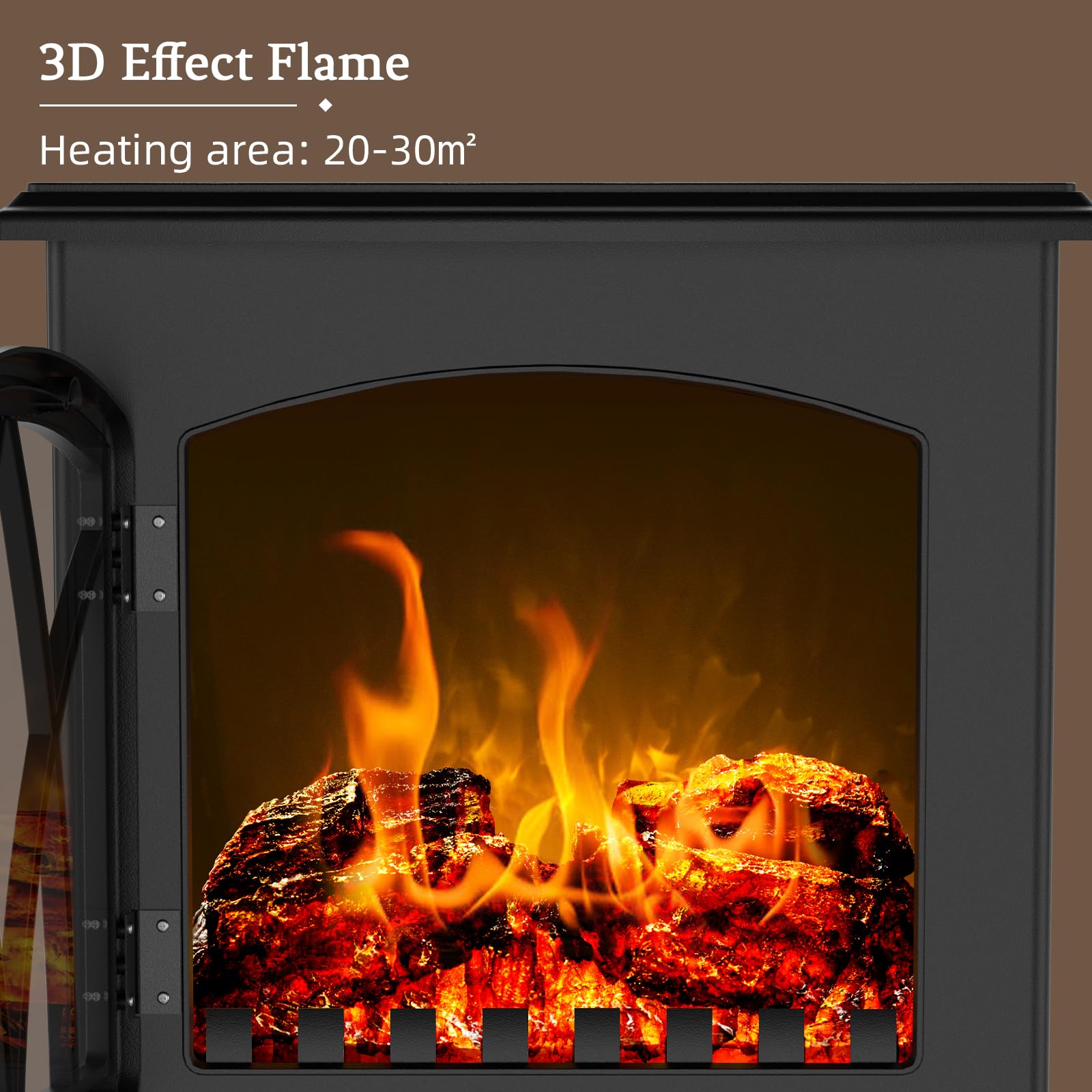 23" Electric Fireplace Heater Fireplace Stove