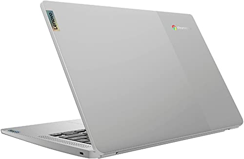 Lenovo Slim 3 Chromebook 14" FHD Touchscreen Laptop for Business, Student, MediaTek Kompanio 520, 4GB Memory 128GB Storage(64GB eMMC+64GB Card), Bluetooth, Wi-Fi, Chrome OS, Abyss Blue, W/GaLiMu