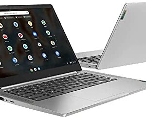 Lenovo Slim 3 Chromebook 14" FHD Touchscreen Laptop for Business, Student, MediaTek Kompanio 520, 4GB Memory 128GB Storage(64GB eMMC+64GB Card), Bluetooth, Wi-Fi, Chrome OS, Abyss Blue, W/GaLiMu