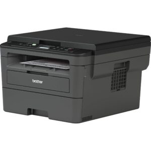 Brother HL-L2390D Wireless All-in-One Monochrome Laser Printer, Black - Print Copy Scan - 32 ppm, 2400 x 600 dpi, 8.5 x 14, Auto 2-Sided Printing, 250-Sheet, Tillsiy