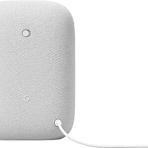 Google Audio Bluetooth Speaker with Keychain LED - Wireless Music Streaming - Chalk