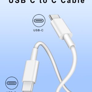 Pixel 8/7/6/5/4/3 Fast Charger, 2Pack 20W USB C Charging Block + 6FT USB C Cable Cord for Google Pixel 8/8 Pro/7/7 Pro/7a, 6a/6/Pro, 5/4/3/2/XL, Phone 15, Galaxy, Android Phones