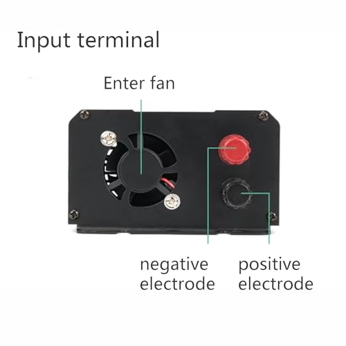 Correction Wave Inverter 500W Car Inverter 12V to 220V USB Portable Multi-Function Power Converter (Size : 220V)