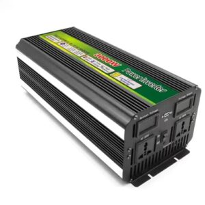 1000w-5000W High Power Off-Grid Inverter 24V to 220V Modified Sine Wave Inverter USB Portable Multi-Function Power Converter (Size : 1500w)