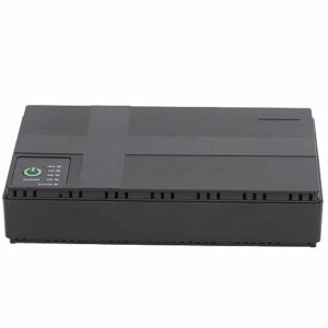 10400mAh POE UPS Battery Backup Power Supply 5V 9V 12V 2A Mini Uninterruptible 85V to 265V (US Plug)