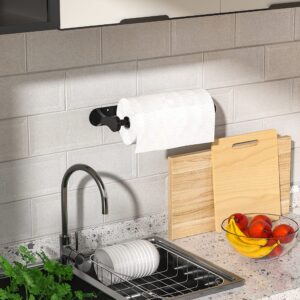 Swaitee Paper Towel Holder, Easy Tear Wall Mount Under Cabinet