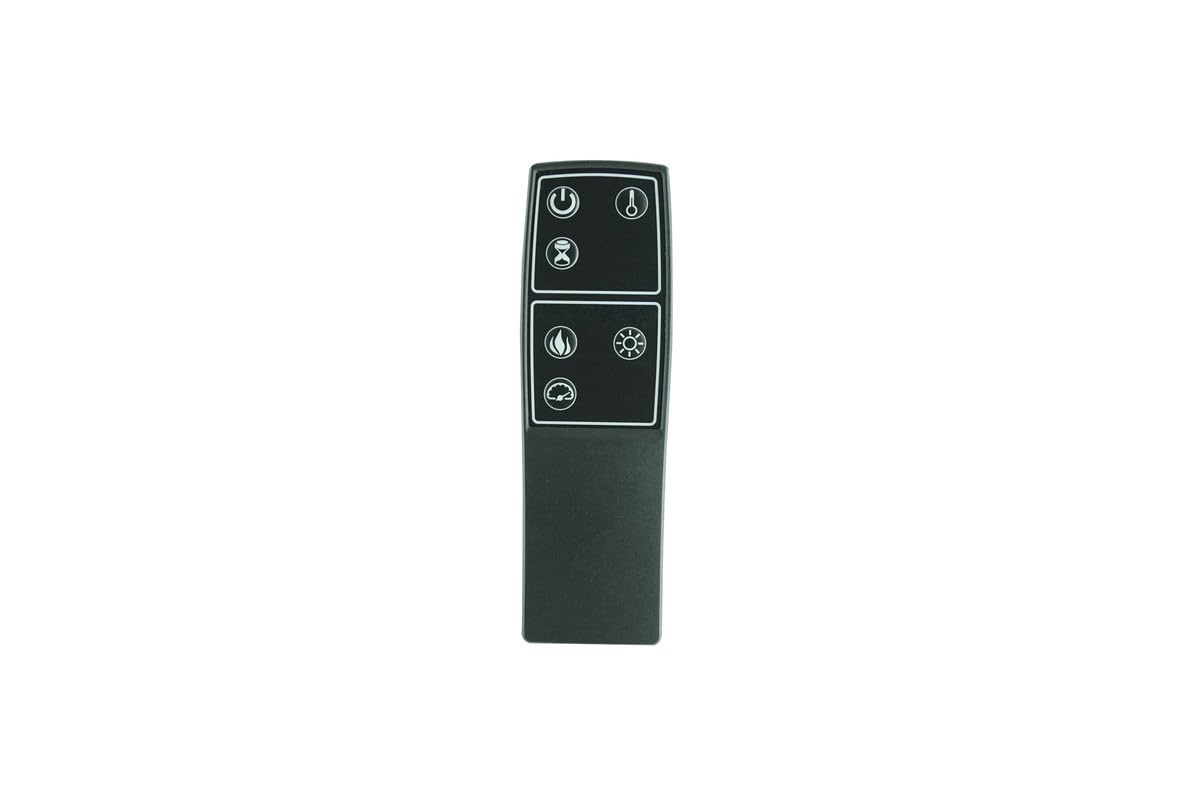 HCDZ Replacement Remote Control for Twin-Star International Classic Flame 26II310GRG-201 26II310GRG 3D Infrared Quartz Electric Fireplace Insert