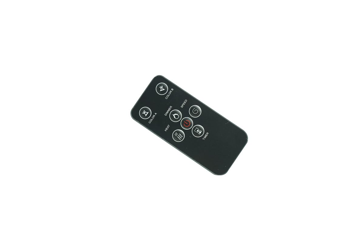 Remote Control for R.W.Flame RFH-7401LB RFH-10201LB RFH-3001LC RFH-3601LC RFH-4001LC RFH-4201LC RFH-4801LC RFH-5001LC RFH-6001LC RFH-7401LC RFH-10201LC LED 3D Electric Fireplace Space Heater