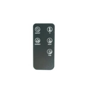Remote Control for IKAYAA EF-30D & Homgeek EF-30D LED 3D Electric Infrared Fireplace Space Stove Heater