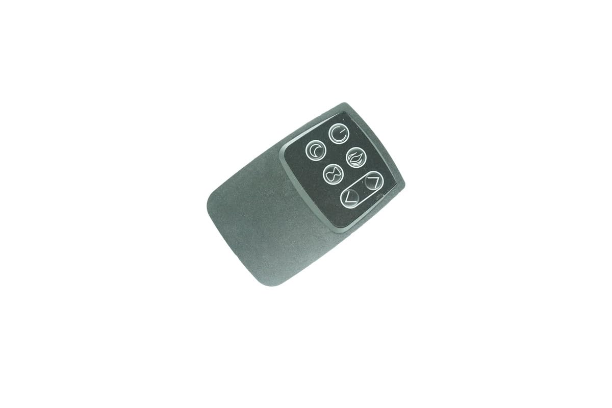 Remote Control for Twin Star Dura Flame ClassicFlame DFI-5020-05 CFI-5018-01 CFI-5018-02 CFI-5018-03 CFI-5018-04 23IRM7491-W500 23IH033FGL 23IRM7491-W500M Infrared Fireplace Space Heater