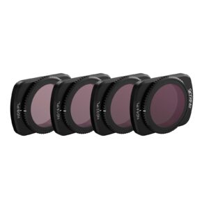 skyreat nd polarized filters set for dji osmo pocket 3 creator combo accessories -4-pack (nd8/pl,nd16/pl,nd32/pl,nd64/pl)