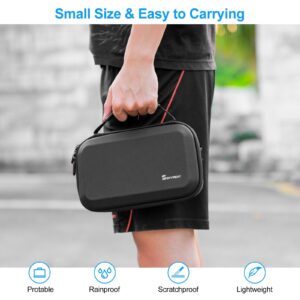 Skyreat Osmo Pocket 3 Case, Portable PU Storage Protective Bag for DJI Osmo Pocket 3 Creator Combo Accessories