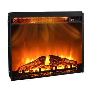 okd 23 inch electric fireplace with remote control