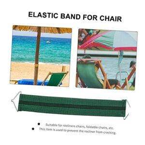 Homoyoyo 6 Pcs Reinforcement Strap for Recliner Thicken Elastic Band Gravity Chair Fabric Elastic Webbing Stretch Band Belt Padded Folding Chairs Anti-Break Belt for Chair Refit Makeup